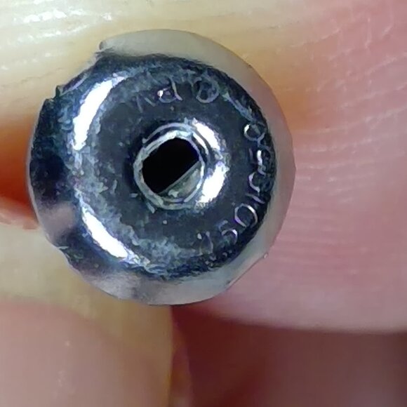 DAMA stamp on post cover Turquoise earrings Vintage Teardrop Earrings - Picture 4 of 5